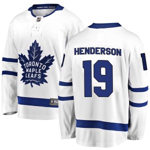Youth Toronto Maple Leafs Paul Henderson Fanatics Branded Breakaway Away Jersey - White