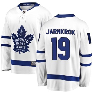 Youth Toronto Maple Leafs Calle Jarnkrok Fanatics Branded Breakaway Away Jersey - White