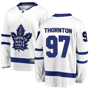 Youth Toronto Maple Leafs Joe Thornton Fanatics Branded Breakaway Away Jersey - White