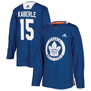 Men's Toronto Maple Leafs Tomas Kaberle Adidas Authentic Practice Jersey - Royal
