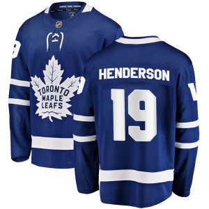 Men's Toronto Maple Leafs Paul Henderson Fanatics Branded Breakaway Home Jersey - Blue