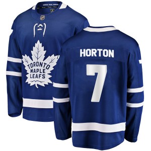 Men's Toronto Maple Leafs Tim Horton Fanatics Branded Breakaway Home Jersey - Blue