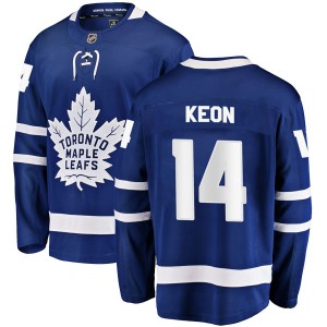 Men's Toronto Maple Leafs Dave Keon Fanatics Branded Breakaway Home Jersey - Blue