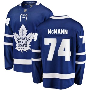 Men's Toronto Maple Leafs Bobby McMann Fanatics Branded Breakaway Home Jersey - Blue
