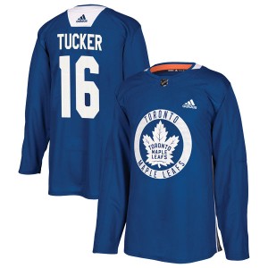 Youth Toronto Maple Leafs Darcy Tucker Adidas Authentic Practice Jersey - Royal