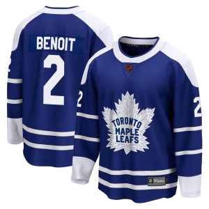 Men's Toronto Maple Leafs Simon Benoit Fanatics Branded Breakaway Special Edition 2.0 Jersey - Royal