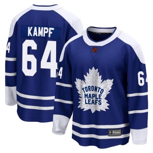 Men's Toronto Maple Leafs David Kampf Fanatics Branded Breakaway Special Edition 2.0 Jersey - Royal