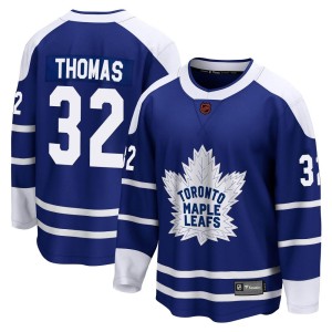 Men's Toronto Maple Leafs Steve Thomas Fanatics Branded Breakaway Special Edition 2.0 Jersey - Royal