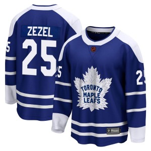 Men's Toronto Maple Leafs Peter Zezel Fanatics Branded Breakaway Special Edition 2.0 Jersey - Royal