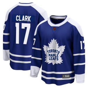 Youth Toronto Maple Leafs Wendel Clark Fanatics Branded Breakaway Special Edition 2.0 Jersey - Royal
