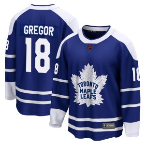 Youth Toronto Maple Leafs Noah Gregor Fanatics Branded Breakaway Special Edition 2.0 Jersey - Royal