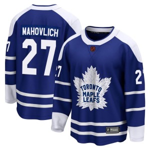 Youth Toronto Maple Leafs Frank Mahovlich Fanatics Branded Breakaway Special Edition 2.0 Jersey - Royal