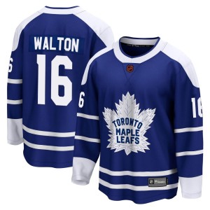 Youth Toronto Maple Leafs Mike Walton Fanatics Branded Breakaway Special Edition 2.0 Jersey - Royal