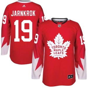 Men's Toronto Maple Leafs Calle Jarnkrok Adidas Authentic Alternate Jersey - Red