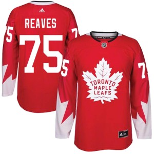 Men's Toronto Maple Leafs Ryan Reaves Adidas Authentic Alternate Jersey - Red