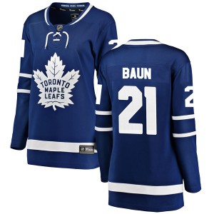 Women's Toronto Maple Leafs Bobby Baun Fanatics Branded Breakaway Home Jersey - Blue