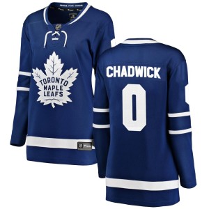 Women's Toronto Maple Leafs Noah Chadwick Fanatics Branded Breakaway Home Jersey - Blue