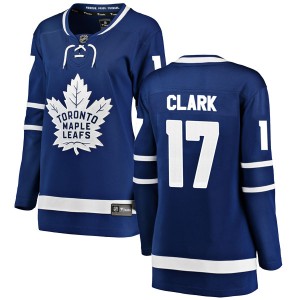 Women's Toronto Maple Leafs Wendel Clark Fanatics Branded Breakaway Home Jersey - Blue