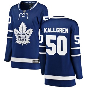 Women's Toronto Maple Leafs Erik Kallgren Fanatics Branded Breakaway Home Jersey - Blue