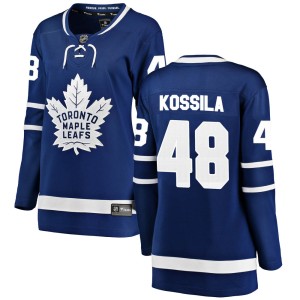 Women's Toronto Maple Leafs Kalle Kossila Fanatics Branded Breakaway Home Jersey - Blue