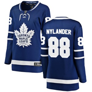 Women's Toronto Maple Leafs William Nylander Fanatics Branded Breakaway Home Jersey - Blue