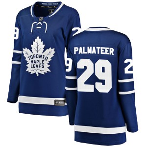 Women's Toronto Maple Leafs Mike Palmateer Fanatics Branded Breakaway Home Jersey - Blue