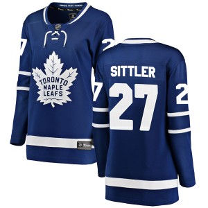 Women's Toronto Maple Leafs Darryl Sittler Fanatics Branded Breakaway Home Jersey - Blue