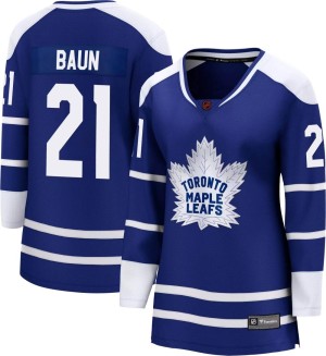 Women's Toronto Maple Leafs Bobby Baun Fanatics Branded Breakaway Special Edition 2.0 Jersey - Royal