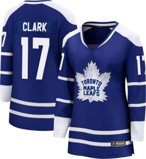 Women's Toronto Maple Leafs Wendel Clark Fanatics Branded Breakaway Special Edition 2.0 Jersey - Royal