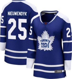 Women's Toronto Maple Leafs Joe Nieuwendyk Fanatics Branded Breakaway Special Edition 2.0 Jersey - Royal