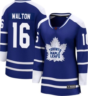 Women's Toronto Maple Leafs Mike Walton Fanatics Branded Breakaway Special Edition 2.0 Jersey - Royal