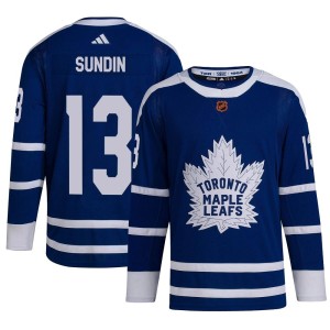 Youth Toronto Maple Leafs Mats Sundin Adidas Authentic Reverse Retro 2.0 Jersey - Royal