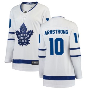Women's Toronto Maple Leafs George Armstrong Fanatics Branded Breakaway Away Jersey - White