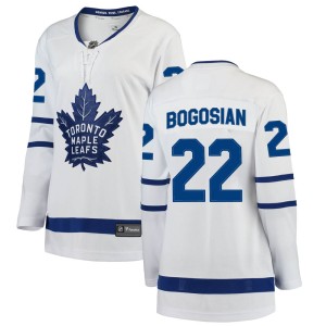 Women's Toronto Maple Leafs Zach Bogosian Fanatics Branded Breakaway Away Jersey - White
