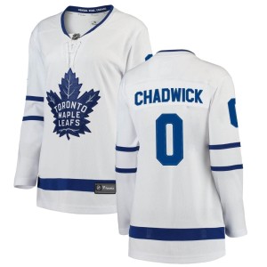Women's Toronto Maple Leafs Noah Chadwick Fanatics Branded Breakaway Away Jersey - White