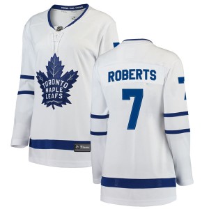Women's Toronto Maple Leafs Gary Roberts Fanatics Branded Breakaway Away Jersey - White