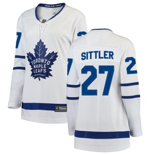 Women's Toronto Maple Leafs Darryl Sittler Fanatics Branded Breakaway Away Jersey - White