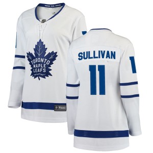 Women's Toronto Maple Leafs Steve Sullivan Fanatics Branded Breakaway Away Jersey - White