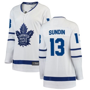 Women's Toronto Maple Leafs Mats Sundin Fanatics Branded Breakaway Away Jersey - White