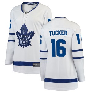Women's Toronto Maple Leafs Darcy Tucker Fanatics Branded Breakaway Away Jersey - White