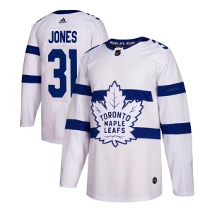 Men's Toronto Maple Leafs Martin Jones Adidas Authentic 2018 Stadium Series Jersey - White