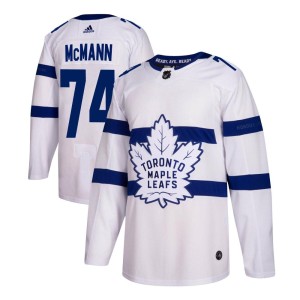 Men's Toronto Maple Leafs Bobby McMann Adidas Authentic 2018 Stadium Series Jersey - White