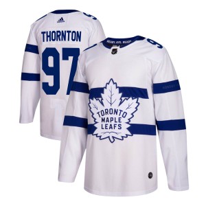 Men's Toronto Maple Leafs Joe Thornton Adidas Authentic 2018 Stadium Series Jersey - White