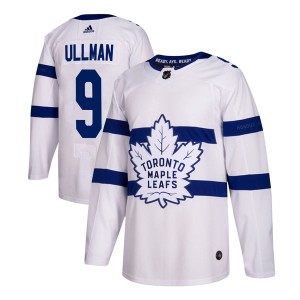 Men's Toronto Maple Leafs Norm Ullman Adidas Authentic 2018 Stadium Series Jersey - White