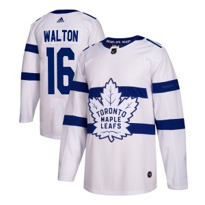 Men's Toronto Maple Leafs Mike Walton Adidas Authentic 2018 Stadium Series Jersey - White