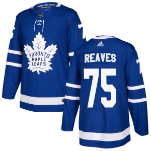 Men's Toronto Maple Leafs Ryan Reaves Adidas Authentic Home Jersey - Blue