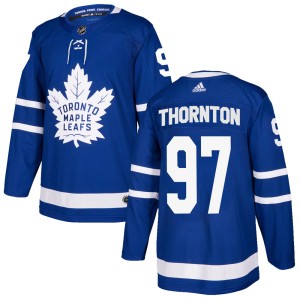 Men's Toronto Maple Leafs Joe Thornton Adidas Authentic Home Jersey - Blue