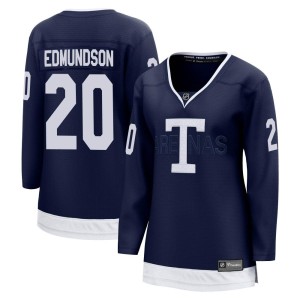 Women's Toronto Maple Leafs Joel Edmundson Fanatics Branded Breakaway 2022 Heritage Classic Jersey - Navy