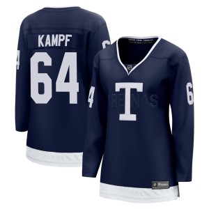 Women's Toronto Maple Leafs David Kampf Fanatics Branded Breakaway 2022 Heritage Classic Jersey - Navy