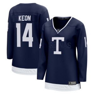 Women's Toronto Maple Leafs Dave Keon Fanatics Branded Breakaway 2022 Heritage Classic Jersey - Navy